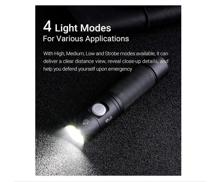 ED10 - Lampe torche EDC - 1400 Lumens