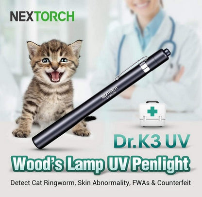 Dr.K3 UV - Lampe stylo médicale ultraviolet - 365 Nanomètres - 600mW