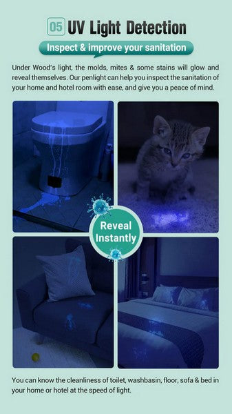 Dr.K3 UV - Lampe stylo médicale ultraviolet - 365 Nanomètres - 600mW