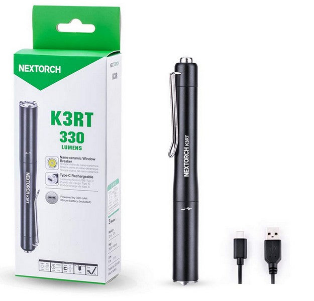 K3RT - Lampe stylo tactique - 330 Lumens