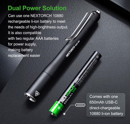 Dr. K33 UV - Lampe stylo médicale ultraviolet - 365 Nanomètres - 1300mW