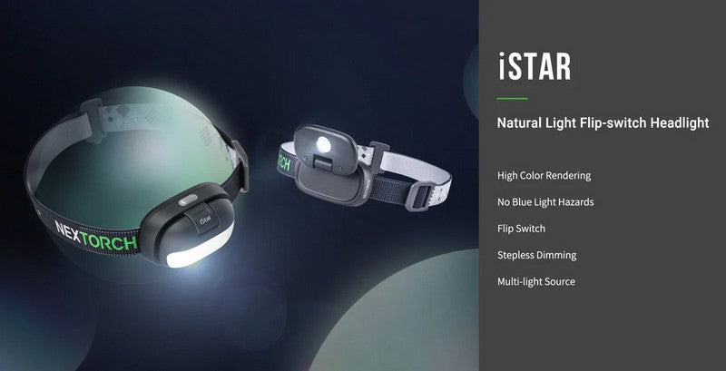 iStar - Lampe frontale - 450 Lumens