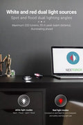 UT30 Kit Frontale - Lampe multifonction lumière rouge contrôle sans les mains - 320 Lumens