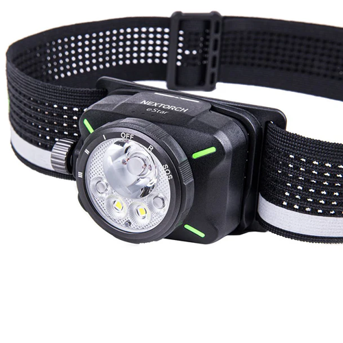 Nextorch eStar – Lampe Frontale Professionnelle – 1300 Lumens