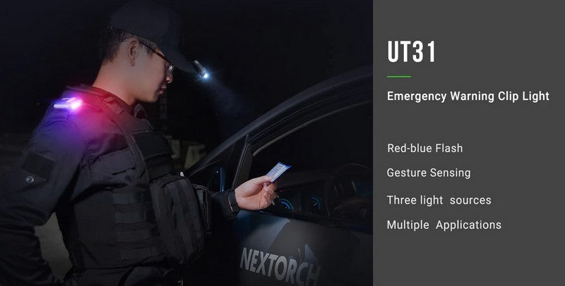 UT31 - Lampe multifonction de secours, sécurité et d'avertissement  - 220 Lumens