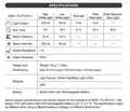 UT31 - Lampe multifonction de secours, sécurité et d'avertissement  - 220 Lumens