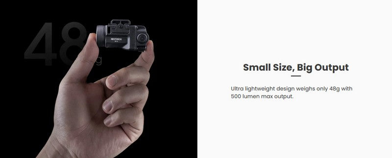 WL14 - Lampe pour arme de poing - 500 Lumens
