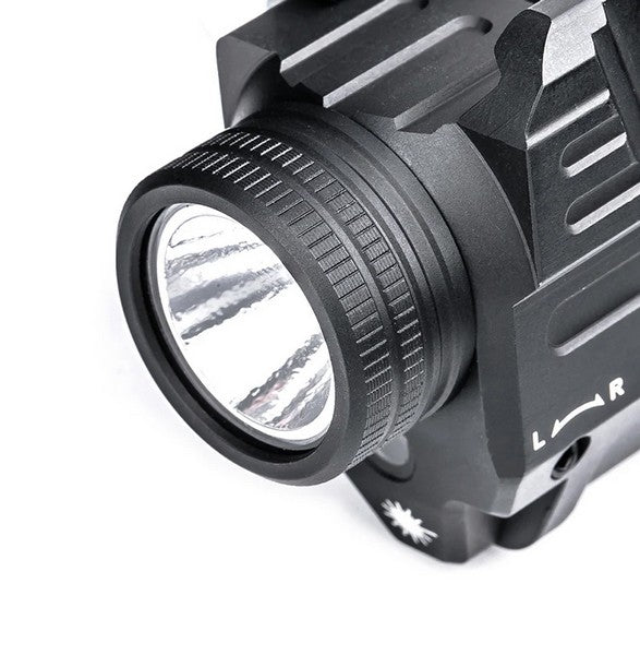 WL21R - Lampe pour arme de poing laser rouge fixation rail - 650 Lumens