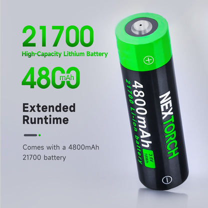 P81B - Lampe Torche 3700 Lumens rechargeable