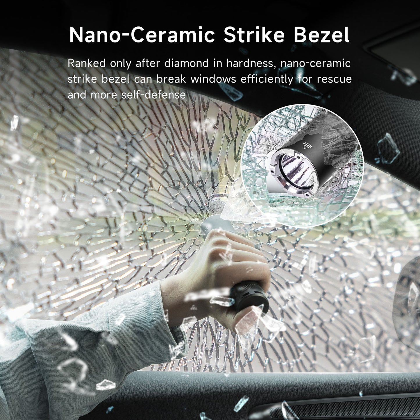 P81B - Lampe Torche 3700 Lumens rechargeable