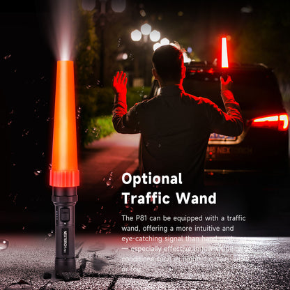 P81B - Lampe Torche 3700 Lumens rechargeable