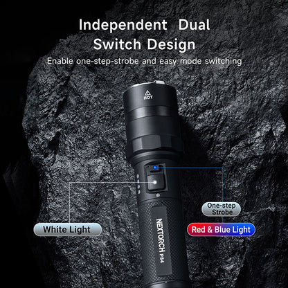 P84B - Lampe Torche 3700 Lumens rechargeable - balise de signalisation