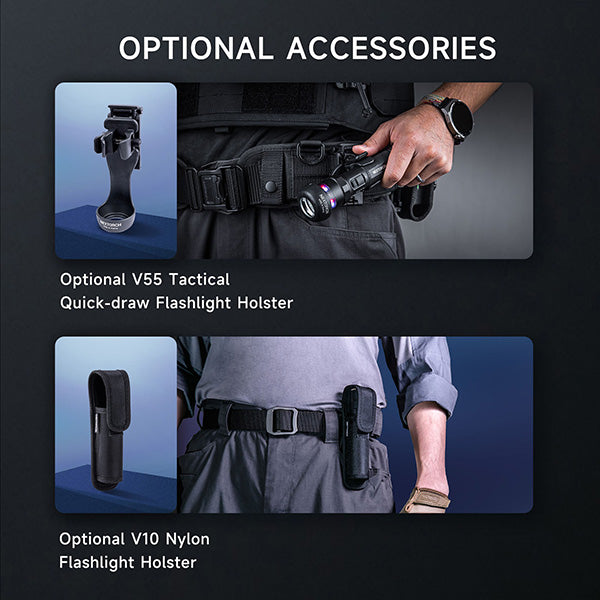 P84B - Lampe Torche 3700 Lumens rechargeable - balise de signalisation