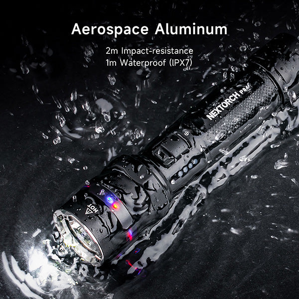 P84B - Lampe Torche 3700 Lumens rechargeable - balise de signalisation