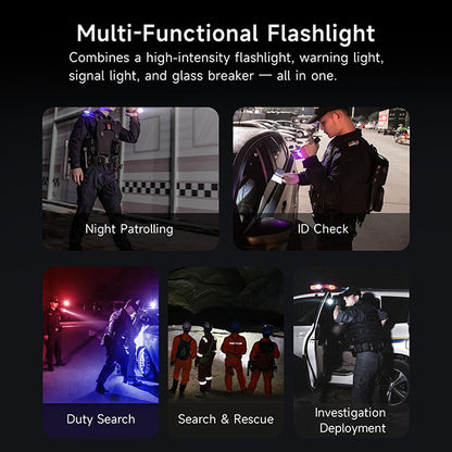 P84B - Lampe Torche 3700 Lumens rechargeable - balise de signalisation