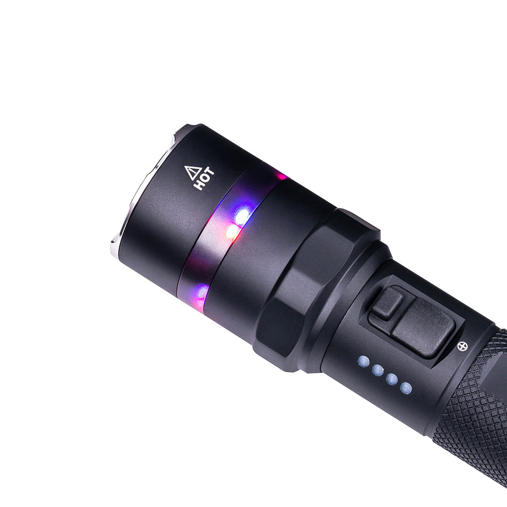 P84B - Lampe Torche 3700 Lumens rechargeable - balise de signalisation