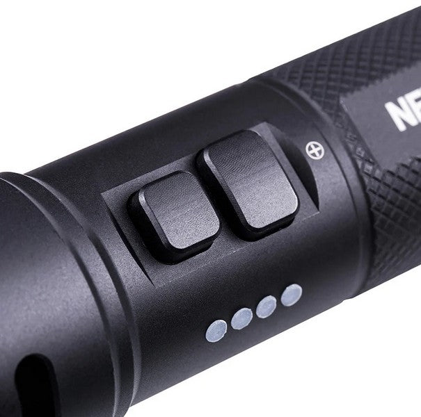 P86 - Lampe torche EDC avec alarme - 1600 Lumens