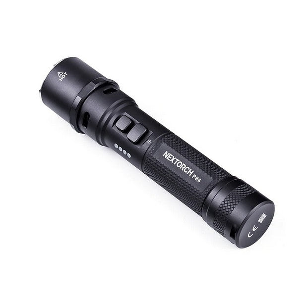 P86 - Lampe torche EDC avec alarme - 1600 Lumens