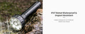 ST31 - Lampe torche de recherche - 20000 Lumens