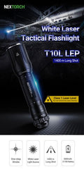 T10L - Lampe torche laser LEP longue portée - 520 Lumens