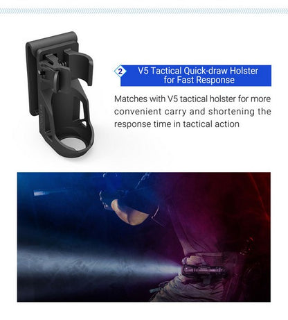T10L - Lampe torche laser LEP longue portée - 500 Lumens