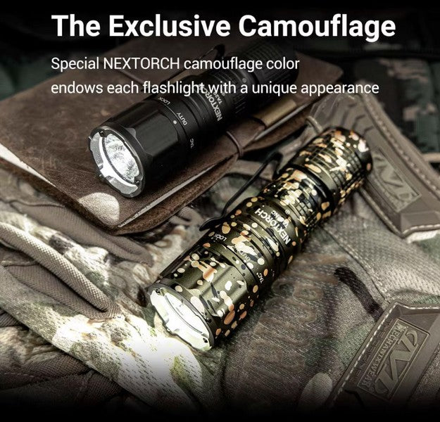 TA20NC - Lampe Torche Tactique - Camouflage - 1000 Lumens