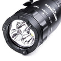 TA21 SET - Lampe Torche Tactique - lumière rouge - anneau tactique - 1300 Lumens
