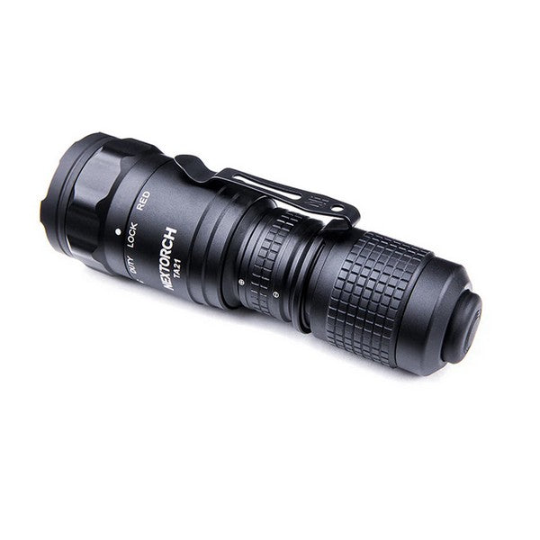 TA21 SET - Lampe Torche Tactique - lumière rouge - anneau tactique - 1300 Lumens