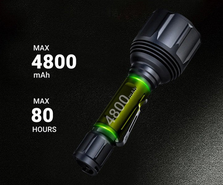 T7 MAX SET - Lampe tactique Kit chasse - 1200 Lumens