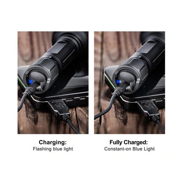 T7 MAX SET - Lampe tactique Kit chasse - 1200 Lumens