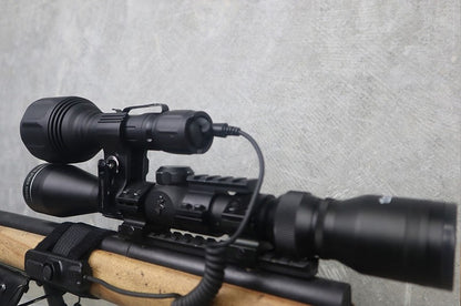 T7 MAX SET - Lampe tactique Kit chasse - 1200 Lumens