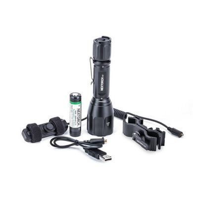 T7 V2.0 SET - Lampe tactique Kit chasse - 1300 Lumens