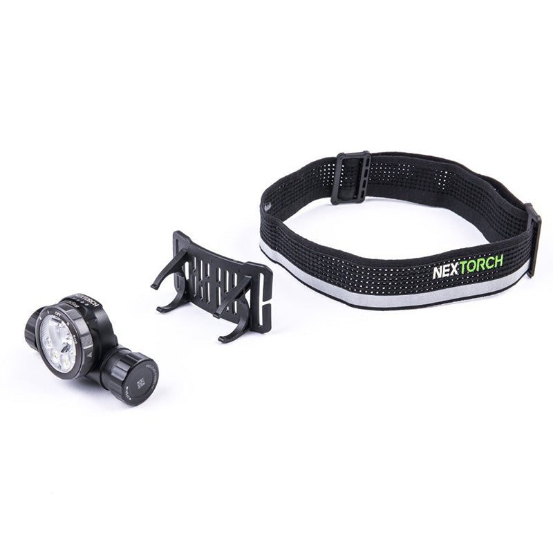 hiStar - Lampe frontale rechargeable 2300 lumens lumière blanche et rouge